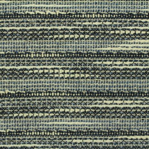 Striped Polyester Cotton Knit Fabric