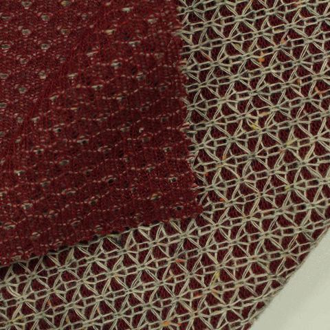 Jacquard Cotton Polyester Knit Fabric