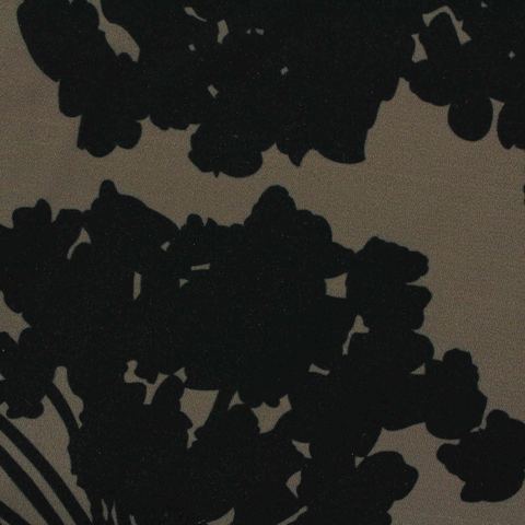 Bold Floral 100% Polyester Knit Fabric