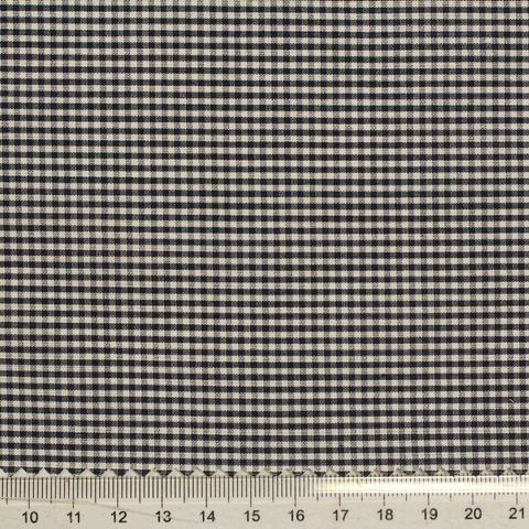 Fine Plaid 100% Cotton Woven Fabric