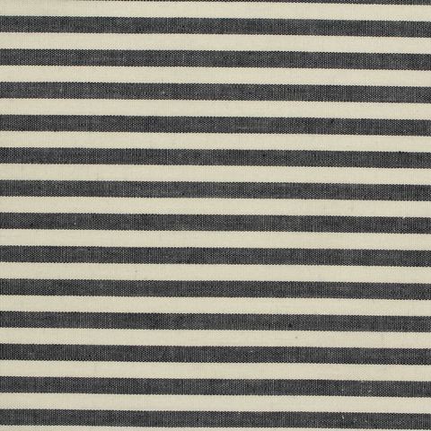 Black Stripes Woven, Cotton