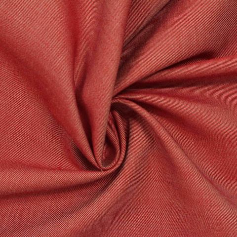 Red Marl Chambray, Cotton