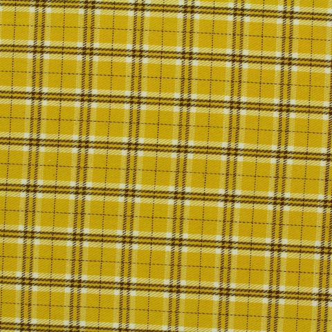 Plaid 100% Cotton Twill Fabric