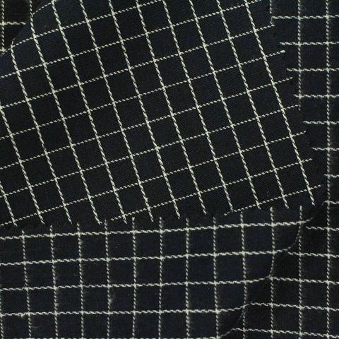 Plaid Brushed Cotton Polyester Woven Fabric