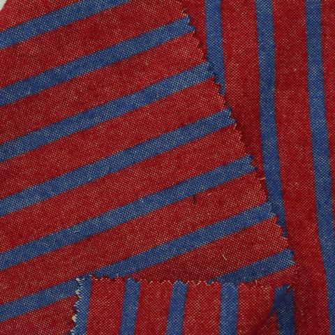 Striped 100% Cotton Woven Fabric