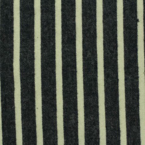 Navy Vertical-Stripe Woven, Cotton