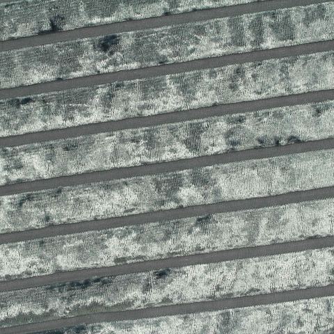Striped Polyester Stretch Velvet Fabric