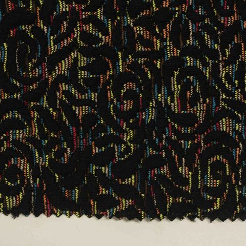 Jacquard Polyester Knit Fabric