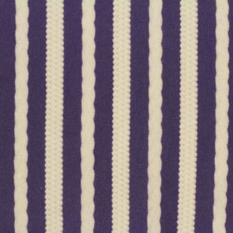 Striped Cotton Polyester Knit Fabric