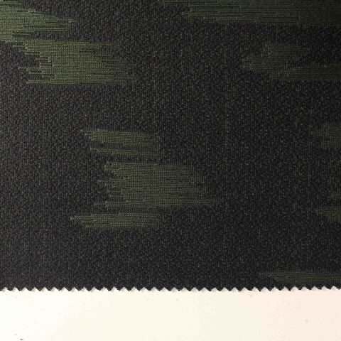 Camo Polyester Viscose Stretch Knit Fabric