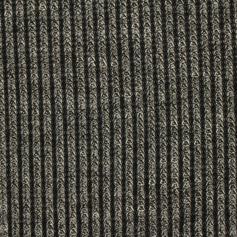 Polyester Metallic Waffle Knit Fabric