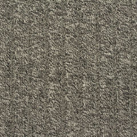 Heather Polyester Viscose Stretch Rib Knit Fabric