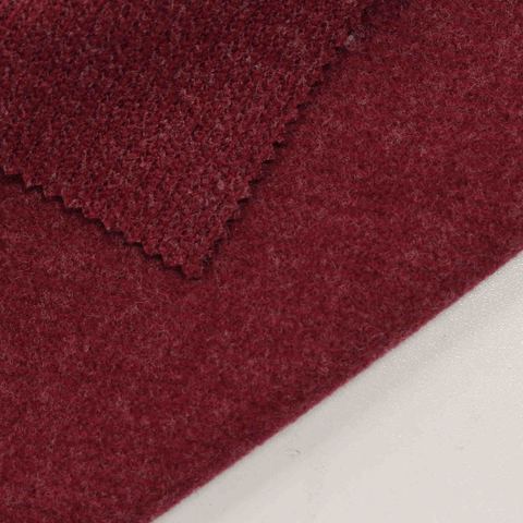 Burgundy Marl Mesh, Polyester