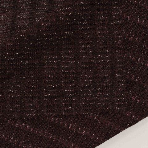 Heather Polyester Stretch Rib Knit Fabric