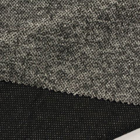 Black Heathered-Marl Knit, Polyester