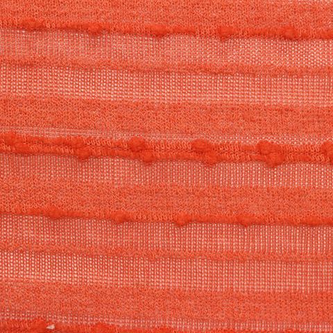 Striped Polyester Viscose Knit Fabric