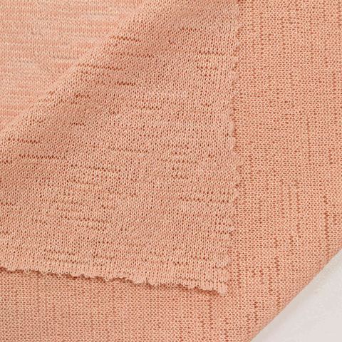 Jacquard 100% Polyester Linen-Look Fabric