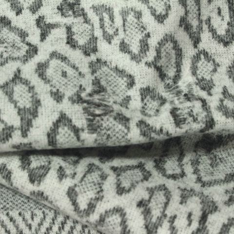 Animal Print Polyester Stretch Knit Fabric