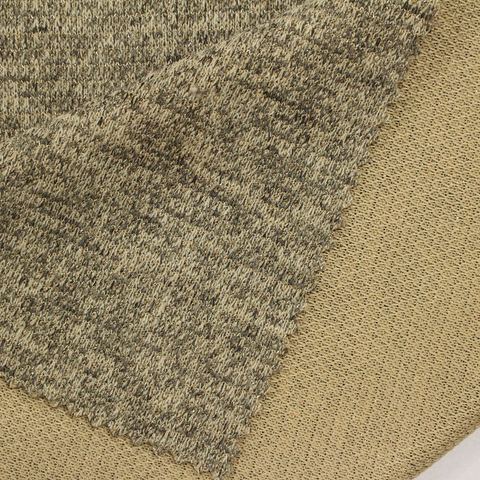 Heather Polyester Metallic Stretch Knit Fabric