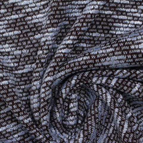 Jacquard Polyester Viscose Interlock Knit Fabric