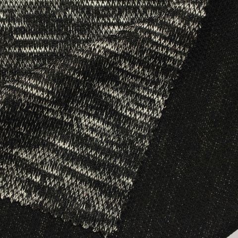 Heather Polyester Viscose Scuba Knit Fabric