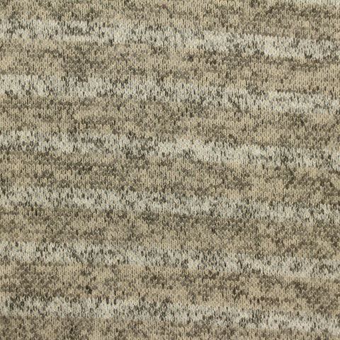 Beige Heathered-Marl Knit, Poly-Viscose