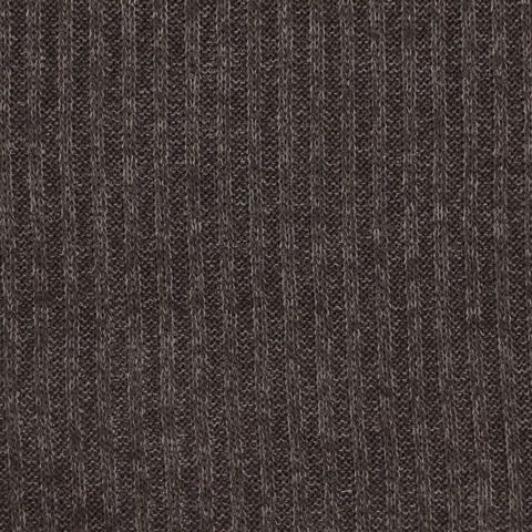 Heather Polyester Viscose Stretch Rib Knit Fabric