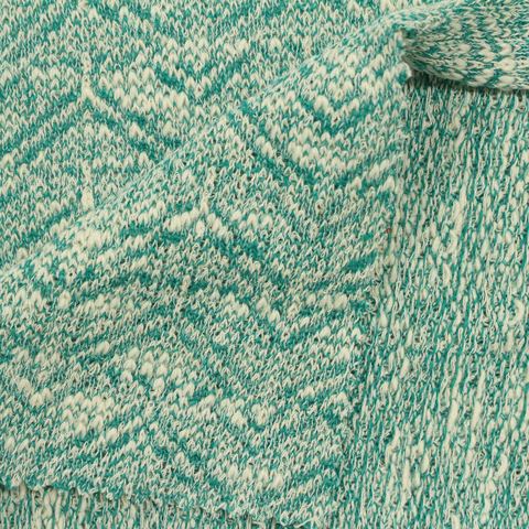 Jacquard Polyester Cotton Knit Fabric