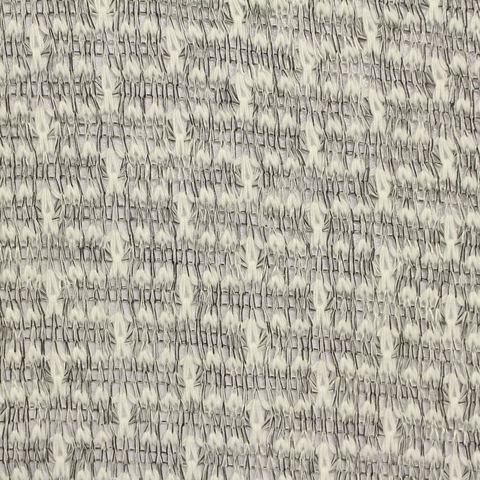 Jacquard 100% Polyester Chunky Knit Fabric