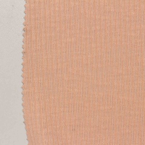 Polyester Cotton Rib Knit Fabric