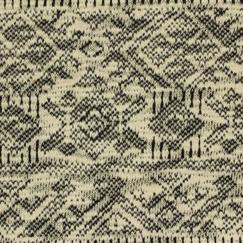 Jacquard Cotton Polyester Knit Fabric