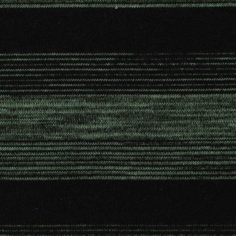 Black Horizontal-Stripe Knit, Acrylic