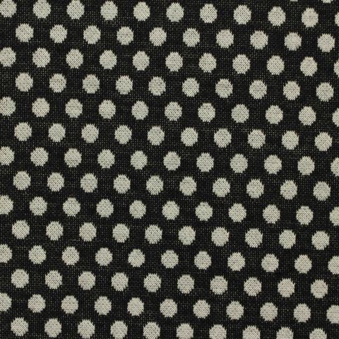 Dotted Polyester Viscose Stretch Knit Fabric