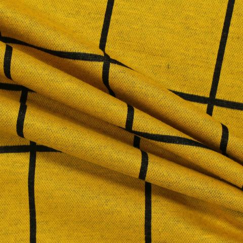 Black Grid Jacquard, Polyester