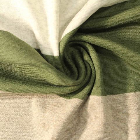 100% Cotton Rib Knit Fabric