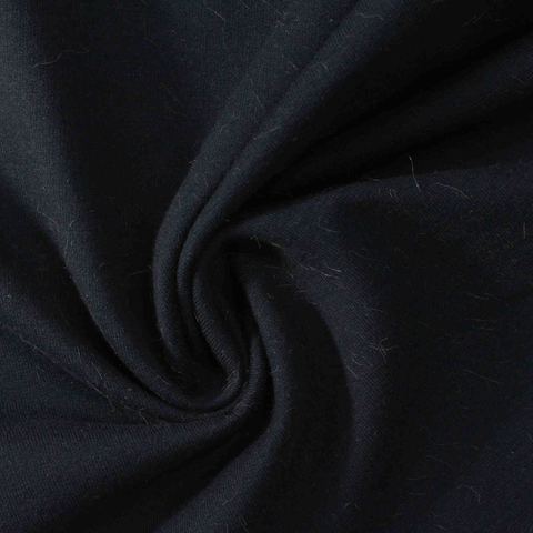 Brushed Cotton Polyester Stretch Knit Fabric