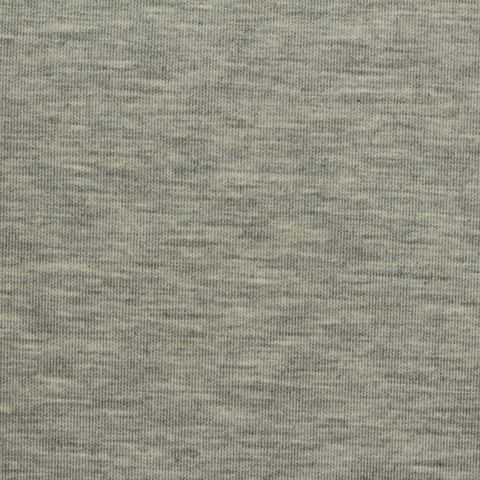 Fine Heather Polyester Viscose Stretch Knit Fabric