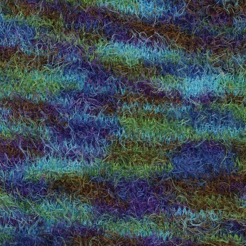 Striped Washed 100% Polyester Jersey Knit Fabric