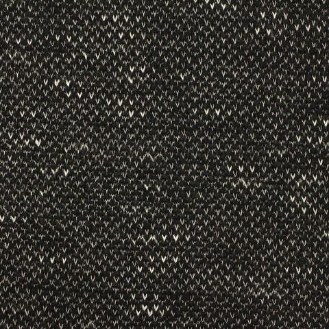 Yarn-Dyed Viscose Metallic Stretch Chunky Knit Fabric