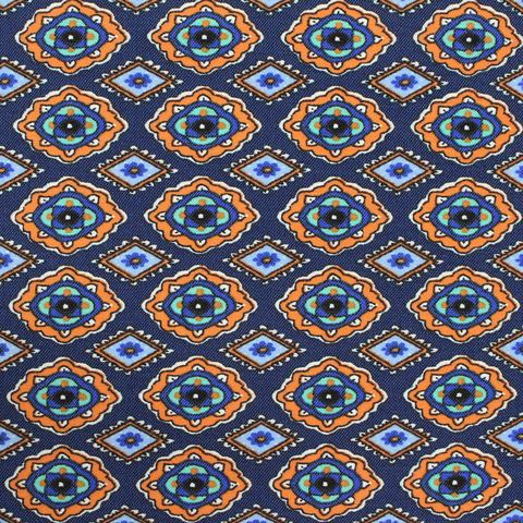 Printed Viscose Nylon Stretch Bengaline Fabric