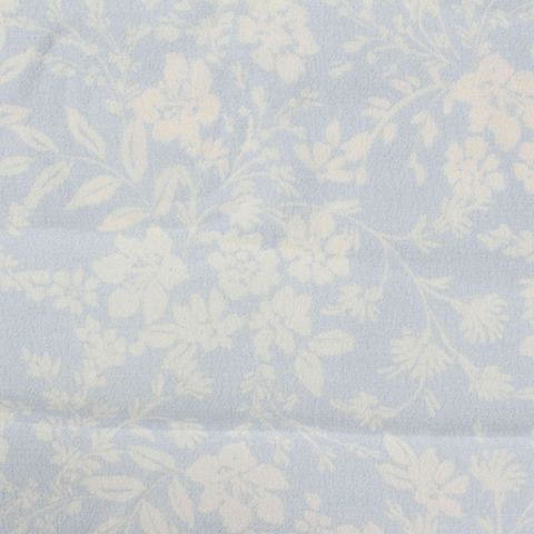 Blue Floral Woven, Viscose