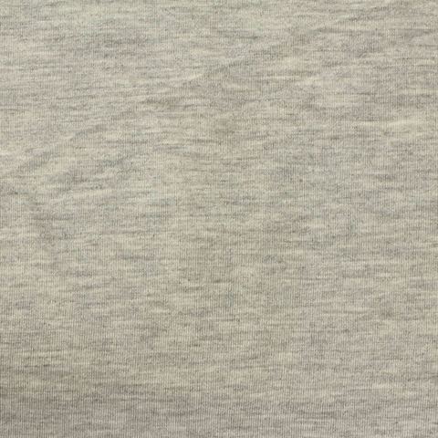 Light Grey Marl Jersey Knit, Poly-Viscose