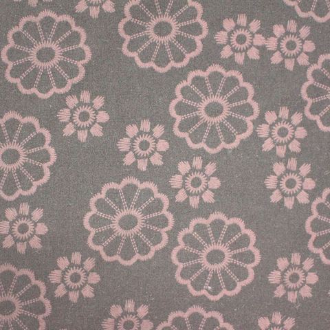 Bold Floral Polyester Viscose Stretch Knit Fabric