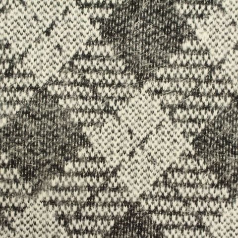 Black Abstract Jacquard, Polyester