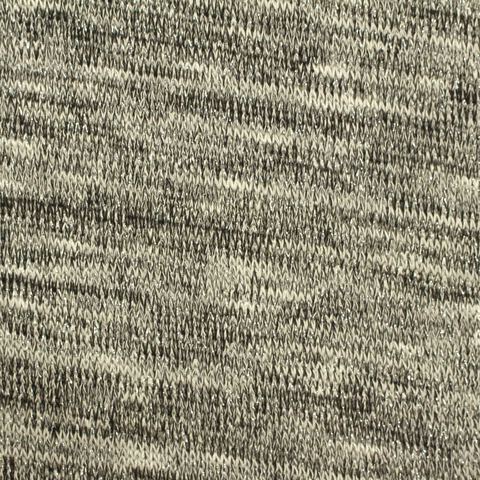 Heather Polyester Viscose Metallic Stretch Knit Fabric