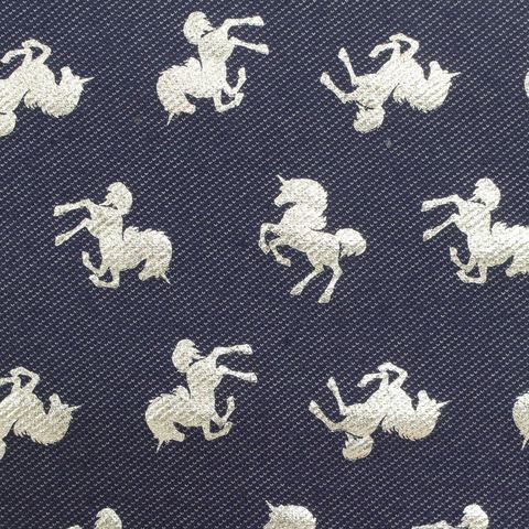 Silver Unicorn Denim, Cotton-Poly