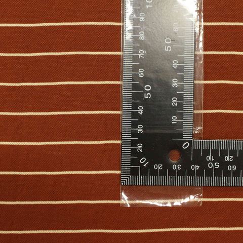 Striped Viscose Nylon Piqué Knit Fabric