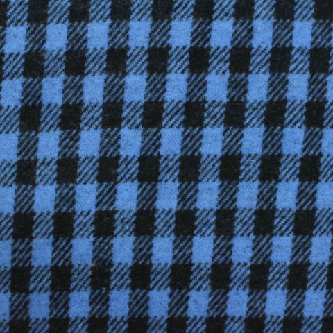 Plaid Cotton Stretch Knit Fabric