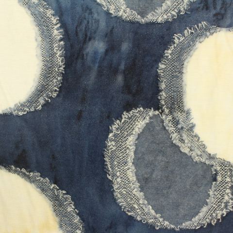 Jacquard Polyester Viscose Knit Fabric