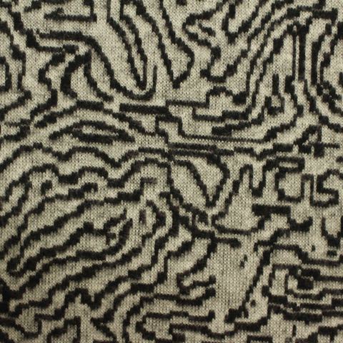 Jacquard Viscose Polyester Stretch Knit Fabric